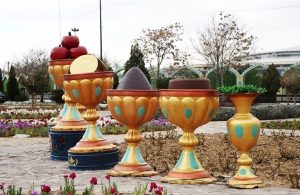 المان شهری سفره هفت سین فایبرگلاس