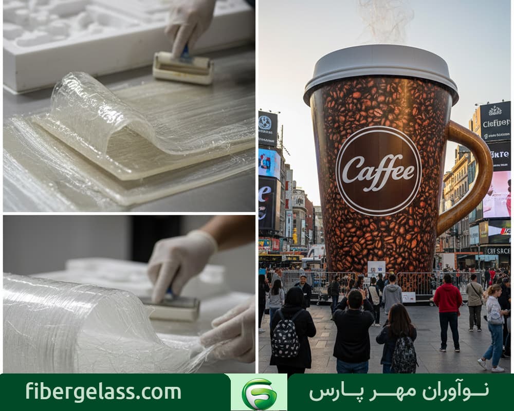 فایبرگلاس چیست: کاربرد آن در ماکت‌های تبلیغاتی و المان‌های شهری